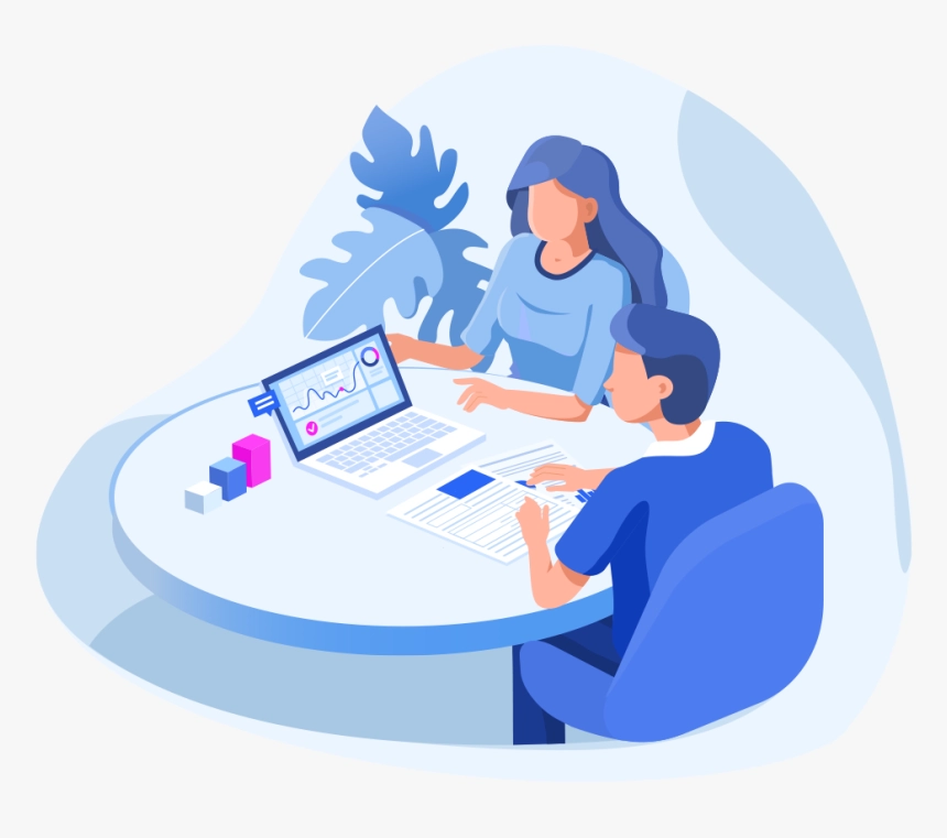 consultants at table